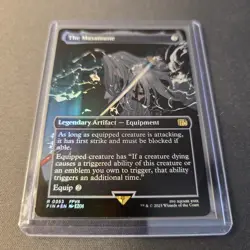 MTG The Masamune 353 Borderless Foil Rare Final Fantasy FIN - Image 2