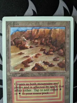 Plateau ~ Unlimited Edition [Slightly Played][Magic MTG] - Image 2