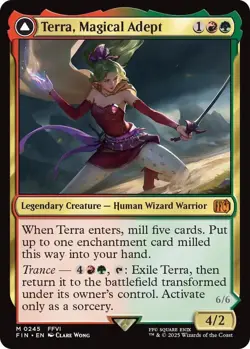 Terra, Magical Adept Final Fantasy Regular, Unplayed - Image 3
