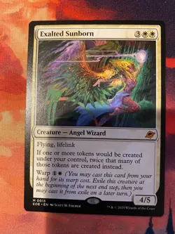 MTG Edge of Eternities Exalted Sunborn - Image 1