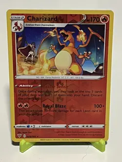 Pokemon Charizard 025/185 Vivid Voltage Reverse Holo NM Condition - Image 1