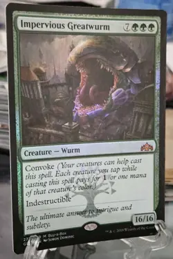 MTG / Impervious Greatwurm / GRN/ Promo/ NM - Image 6