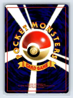 Kabuto No. 140 Vending Series Japanese Glossy Pokemon Card 1998 - Image 2