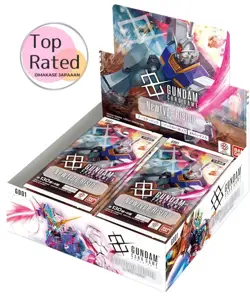 PSL GUNDAM Card Game Newtype Rising Booster BOX GD01 BANDAI Sealed Japanese - Image 1