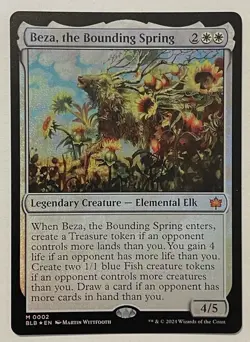 Beza, the Bounding Spring Foil - Mythic - Bloomburrow MTG Magic the Gathering - Image 3