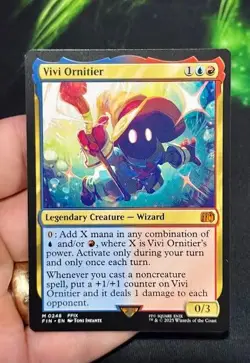 MTG - Vivi Ornitier - Final Fantasy - Regular - NM PACK TO SLEEVE - Near Mint - Image 3