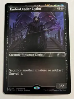 MtG Promo Foil Umbral Collar Zealot Magic the Gathering - Image 1