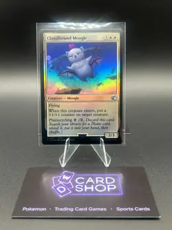 MTG Magic the Gathering Cloudbound Moogle (11/764) Final Fantasy NM FOIL - Image 1