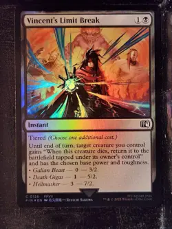 Magic The Gathering Final Fantasy Vincent's Limit Break Foil - Image 1