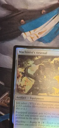 0023 Machinist's Arsenal Final Fantasy FOIL NM Card MTG Artifact Equipment White - Image 13
