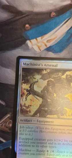 0023 Machinist's Arsenal Final Fantasy FOIL NM Card MTG Artifact Equipment White - Image 4