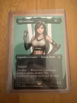 Tifa Lockhart MTG Final Fantasy Borderless 0391 Magic - Image 1