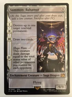 MTG Final Fantasy M Summon: Bahamut #0001 FIN - Image 1