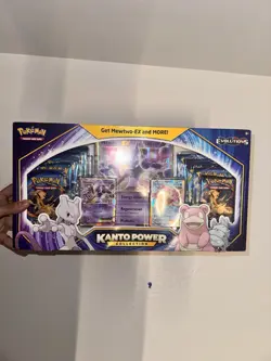 Pokemon TCG XY Evolutions Kanto Power Collection Box Mewtwo EX Sealed  - Image 1