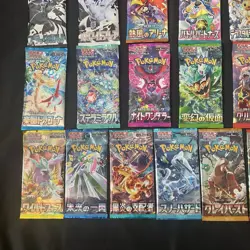Pokemon Cards Japanese Scarlet & Vilet series Unopened 19 Packs - Image 4