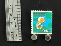 Weedle Pokemon Stamp Card Japanese Shogakukan Nintendo Game Anime TCG F - Image 2