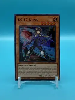 K9-17 Izuna - Justice Hunters (JUSH) - YuGiOh! - NM - Image 1