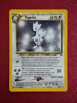 Togetic - Neo Genesis, Holo Rare, Swirls, French, No. 16/111 (Pokémon TCG, 2000) - Image 1