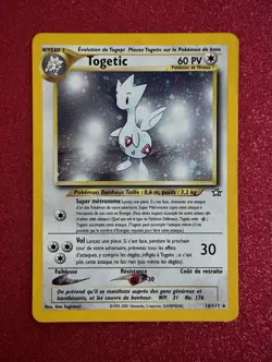 Togetic - Neo Genesis, Holo Rare, Swirls, French, No. 16/111 (Pokémon TCG, 2000) - Image 3