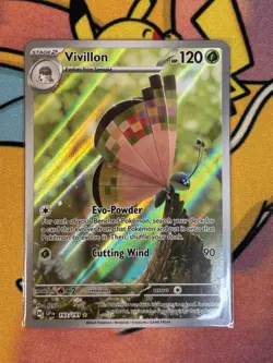 Vivillon 193/191 Illustration Rare Surging Sparks Pokemon Card Mint - Image 1