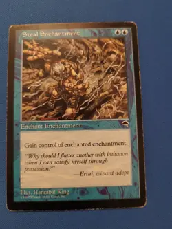 Steal Enchantment Tempest MP Magic MTG - Image 1