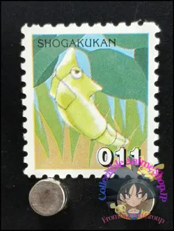 Metapod Pokemon Stamp Card Japanese Shogakukan Nintendo Game Anime TCG F - Image 1
