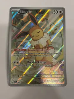 Eevee - SVP173 - Pokemon - Scarlet & Violet Promo Ultra Rare Holo NM - Image 1
