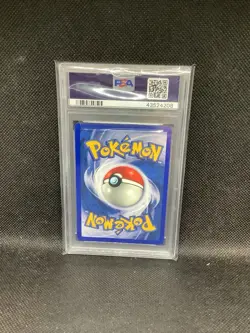 PokÃ©mon Flute 86/102 Base Set, Regular Uncommon Card PSA 8 - Image 2