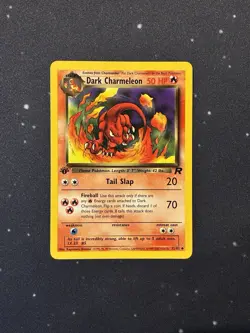 Dark Charmeleon 1st Edition 32/82 Team Rocket Pokemon Card - Image 1