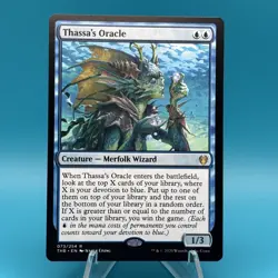 Thassa's Oracle Theros Beyond Death Regular Card, Near Mint Condition - Image 1