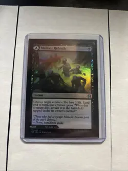 1x Malakir Rebirth   Malakir Mire - FOIL, English Zendikar Rising MTG PACK FRES - Image 1