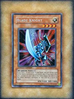 Yugioh Blade Knight CT1-EN002 Secret Rare Limited Edition LP - Image 1
