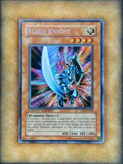 Yugioh Blade Knight CT1-EN002 Secret Rare Limited Edition NM - Image 1