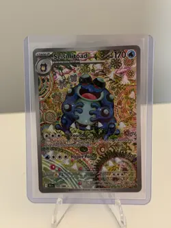 Pokémon TCG: Black Bolt Seismitoad 105/086 - Illustration Rare ENGLISH - Image 3