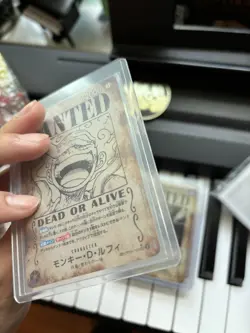 OP09 One Piece TCG Trading card Game Monkey D Luffy Gear 5 Wanted Poster Japan - Image 2