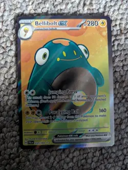 237/193 Bellibolt ex Paldea Evolved Full Art Rare Pokemon Card Holo Foil - Image 1