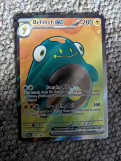 237/193 Bellibolt ex Paldea Evolved Full Art Rare Pokemon Card Holo Foil - Image 3