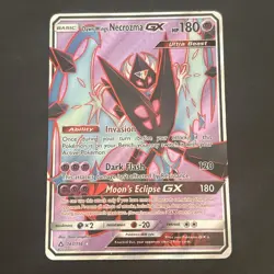 Dawn Wings Necrozma GX Full Art 143/156 Sm-Ultra Prism Holo Pokémon TCG LP 2018 - Image 1