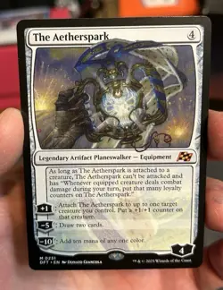 MTG The Aetherspark, NM-Mint, Aetherdrift - Image 1