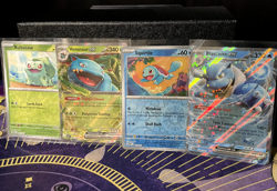 Pokemon 151 Blooming Waters Promos Blastoise Venusaur Squirtle Bulbasaur Lot NM - Image 3