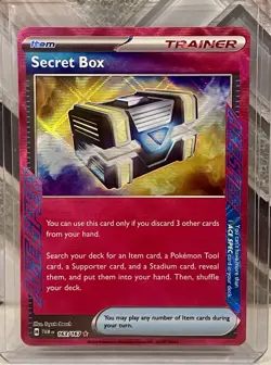 Pokemon TCG Secret Box ACE SPEC Rare Trainer 163/167 Twilight Masquerade NM/M - Image 1