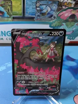 Galarian Moltres V - TG20/TG30 - Pokemon Astral Radiance Ultra Rare Card MP - Image 3