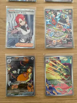 Pokémon Destined Rivals 9 Card  Lot!  Mewtwo, Persian, Moltres, Raticate, etc - Image 9