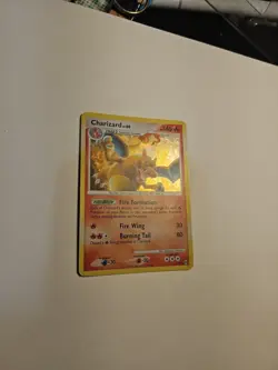 Pokémon TCG Charizard Lv60. Platinum Arceus 1/99 Cracked Ice Holo RARE - Image 3