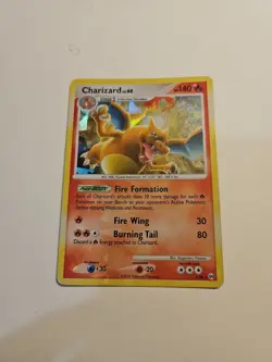 Pokémon TCG Charizard Lv60. Platinum Arceus 1/99 Cracked Ice Holo RARE - Image 5