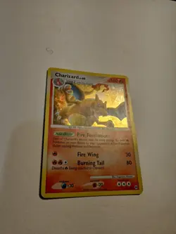 Pokémon TCG Charizard Lv60. Platinum Arceus 1/99 Cracked Ice Holo RARE - Image 6