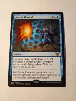 MTG - Access Denied - Commander: Kamigawa: Neon Dynasty - NM - Image 1