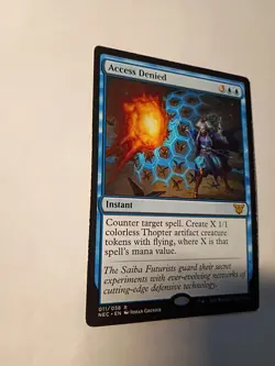 MTG - Access Denied - Commander: Kamigawa: Neon Dynasty - NM - Image 3