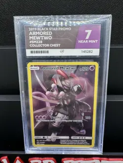 2019 Armored Mewtwo SM228 English Pokemon Promo Collection Chest - Image 5