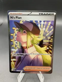 POKEMON - N’s Plan - 170-086 - Special Illustration Rare - S&V Black Bolt - NM/M - Image 1